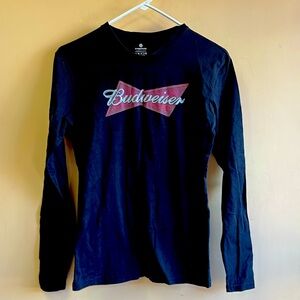 Snap made ￼ T-shirt, long sleeves